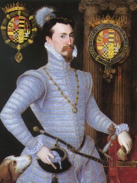 Robert Dudley, Earl of Leicester. In 1565 his relationship with Elizabeth I went through a crisis.