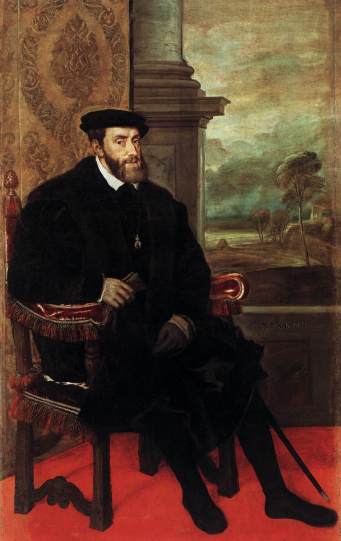 The Emperor Charles V, seated