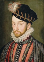 King Charles IX, c.1572. Leicester apparently never succeeded in acquiring his portrait.