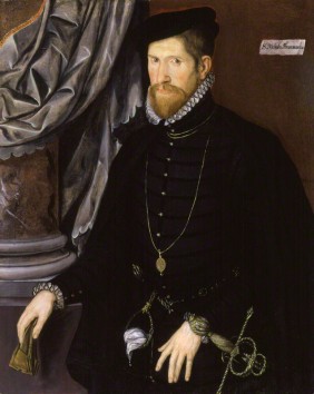Sir Nicholas Throckmorton. In the later 1560s he busied himself as Robert Dudley's advisor in matters of love and politics. 